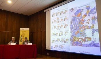 Inauguran simposio internacional de códices mesoamericanos en el Museo Nacional de