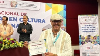 San Luis Potosí expone en Oaxaca avances culturales en zonas sin espacios artísticos