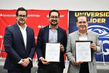 UTEQ y Santander firman convenio para empleabilidad de estudiantes y egresados