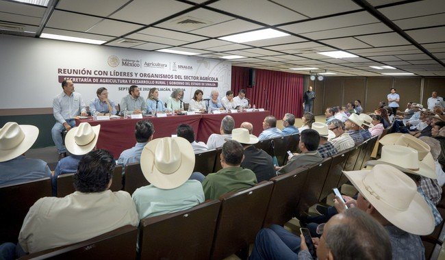 Agricultura federal impulsa plan a cuatro años para el campo de Sinaloa