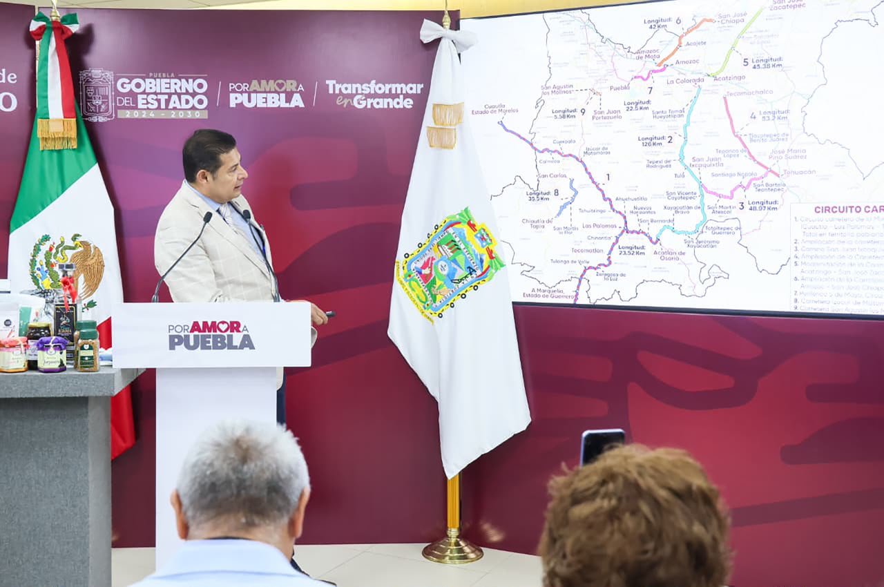 Armenta destaca 1.5 millones de familias poblanas con beneficios federales y el Circuito Mixteco