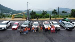 Recorrido preventivo en Zihuatanejo por lluvias asociadas al huracán Polo