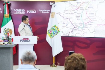 Armenta destaca 1.5 millones de familias poblanas con beneficios federales y el Circuito Mixteco