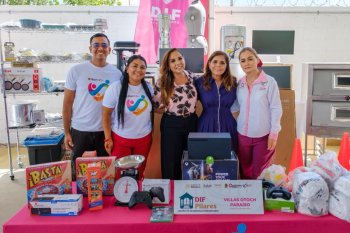 DIF Quintana Roo equipa Centros DIF-Pilares en Benito Juárez, Playa del Carmen, Tulum y Cozumel