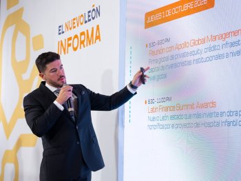 Samuel García anuncia gira por Laredo y Nueva York y ampliación de LEGO en Nuevo León