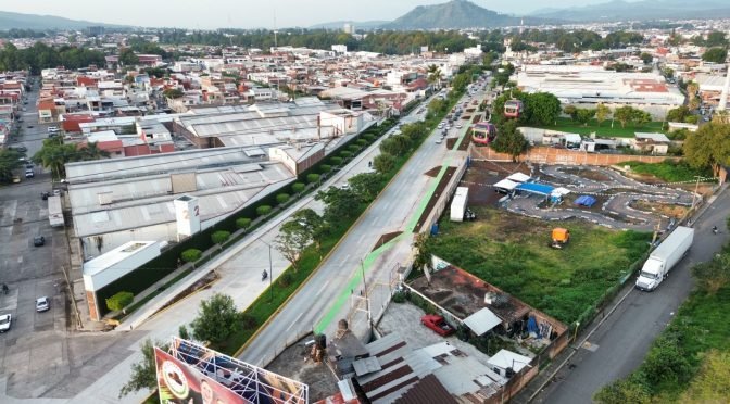 Sedum concluye la rehabilitación del Boulevard Industrial de Uruapan con inversión de 50 mdp
