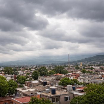 Pronóstico del clima en Tultepec para el jueves 24 de septiembre: nubes y ambiente templado