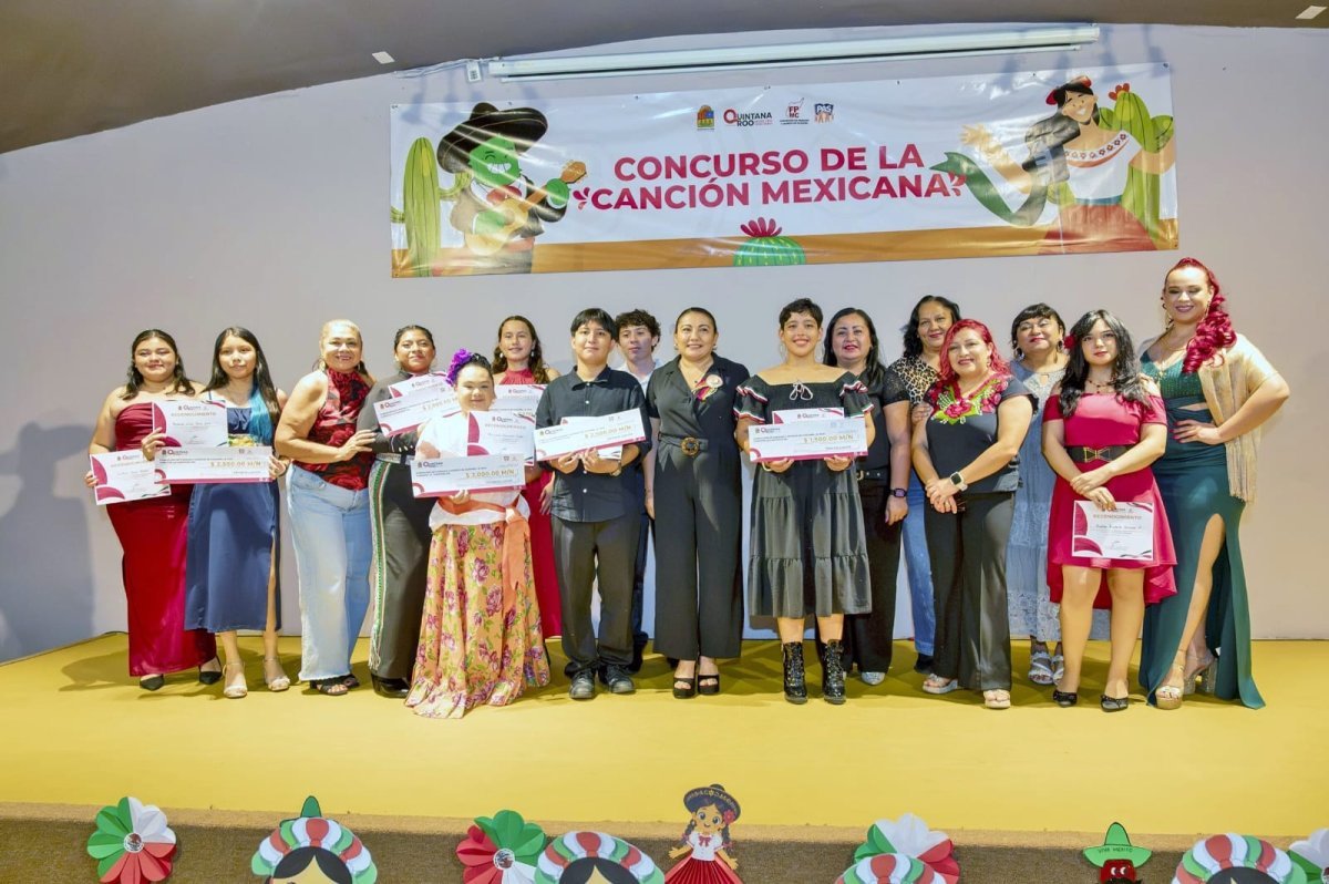 Estudiantes de Cozumel ganan el XXII Concurso de la Canción Mexicana de la FPMC