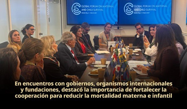 México anuncia foro global sobre supervivencia materna e infantil para marzo de 2027