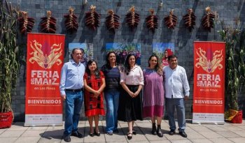 Feria del Maíz en Los Pinos reúne a más de 180 productores, cocineras y artesanos