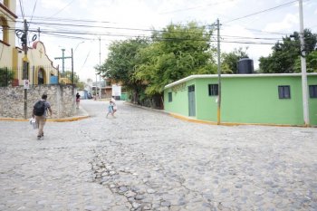 Querétaro inicia obra social en la calle Sonora de Jalpan de Serra con inversión de 10.3 mdp