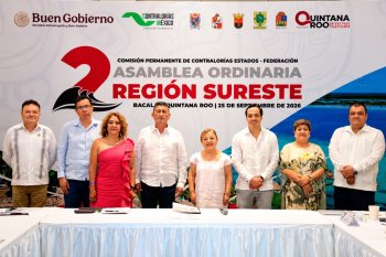 Quintana Roo reúne a contralorías del sureste para revisar avances del Plan Anual de Trabajo 2026