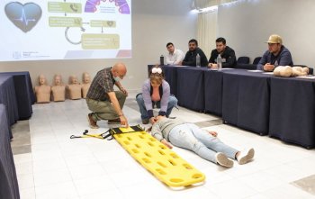 COEPRA imparte 22 cursos de primeros auxilios y capacita a 460 personas en BCS