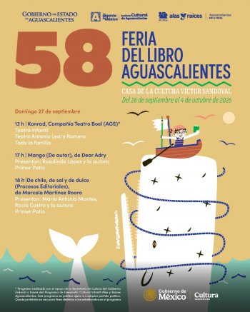 Abre la 58 Feria del Libro de Aguascalientes con más de 80 editoriales