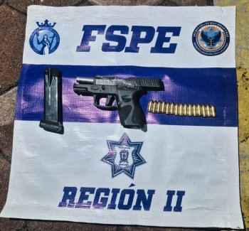 Detienen a un hombre en San Miguel de Allende tras reporte por detonaciones; aseguran pistola 9 mm