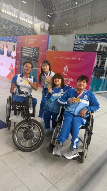 Guanajuato suma 28 medallas en la segunda jornada de natación de la Paralimpiada Nacional 2026