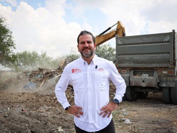 Retiran más de 5,000 toneladas de basura del cauce del Río Santa Catarina en Guadalupe