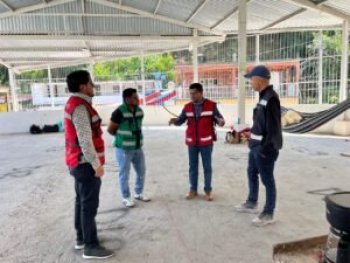 Supervisan obras en Tetipac, Ixcateopan, Teloloapan y Arcelia; revisan mercado, plaza y deportivo