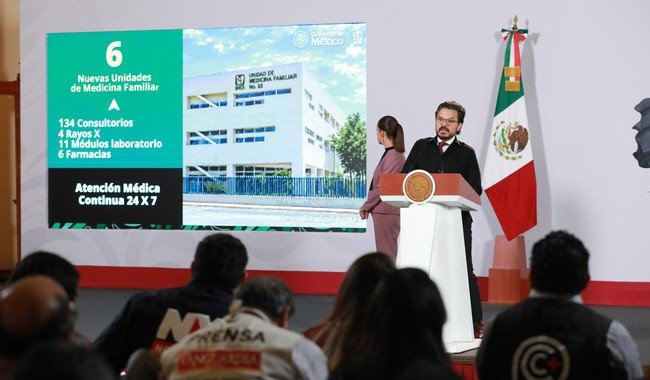 IMSS suma 12.6 millones de consultas y cirugías de enero a julio; prevé duplicar camas hacia 2030