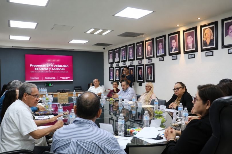 Revisan información de seguridad y justicia para el Quinto Informe de Gobierno en Baja California