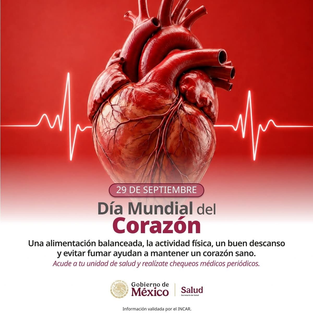 SESA llama a prevenir enfermedades cardiovasculares en el Día Mundial del Corazón 2026