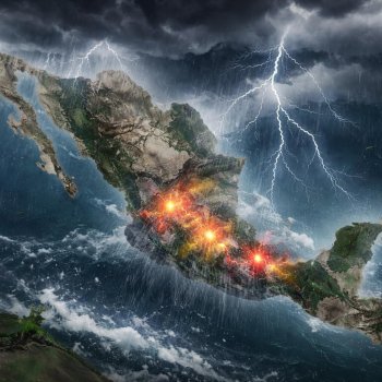 Clima en México hoy lunes 28 de septiembre de 2026: tormentas eléctricas, granizo y lluvias intensas en ocho estados