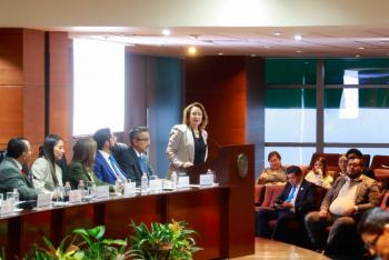 LA FUNCIÓN JUDICIAL REQUIERE ABSOLUTA HONESTIDAD Y TRANSPARENCIA: YASMÍN ESQUIVEL
