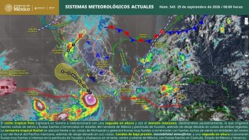 Lluvias fuertes y niebla densa en Oaxaca por la tormenta tropical Rachel