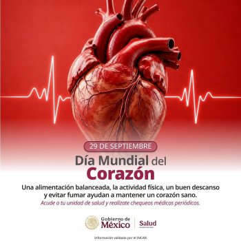 SESA llama a prevenir enfermedades cardiovasculares en el Día Mundial del Corazón 2026