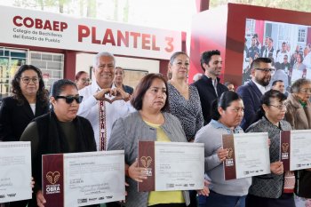 COBAEP recibe más de 5.2 mdp para 19 proyectos de Obra Comunitaria en Puebla