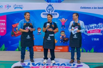 DIF Estatal reúne 41 recetas saludables de 23 municipios en el Reto Vive Más en Silao