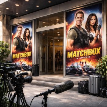 John Cena y Jessica Biel llegan a la CDMX para presentar “Matchbox: La película”