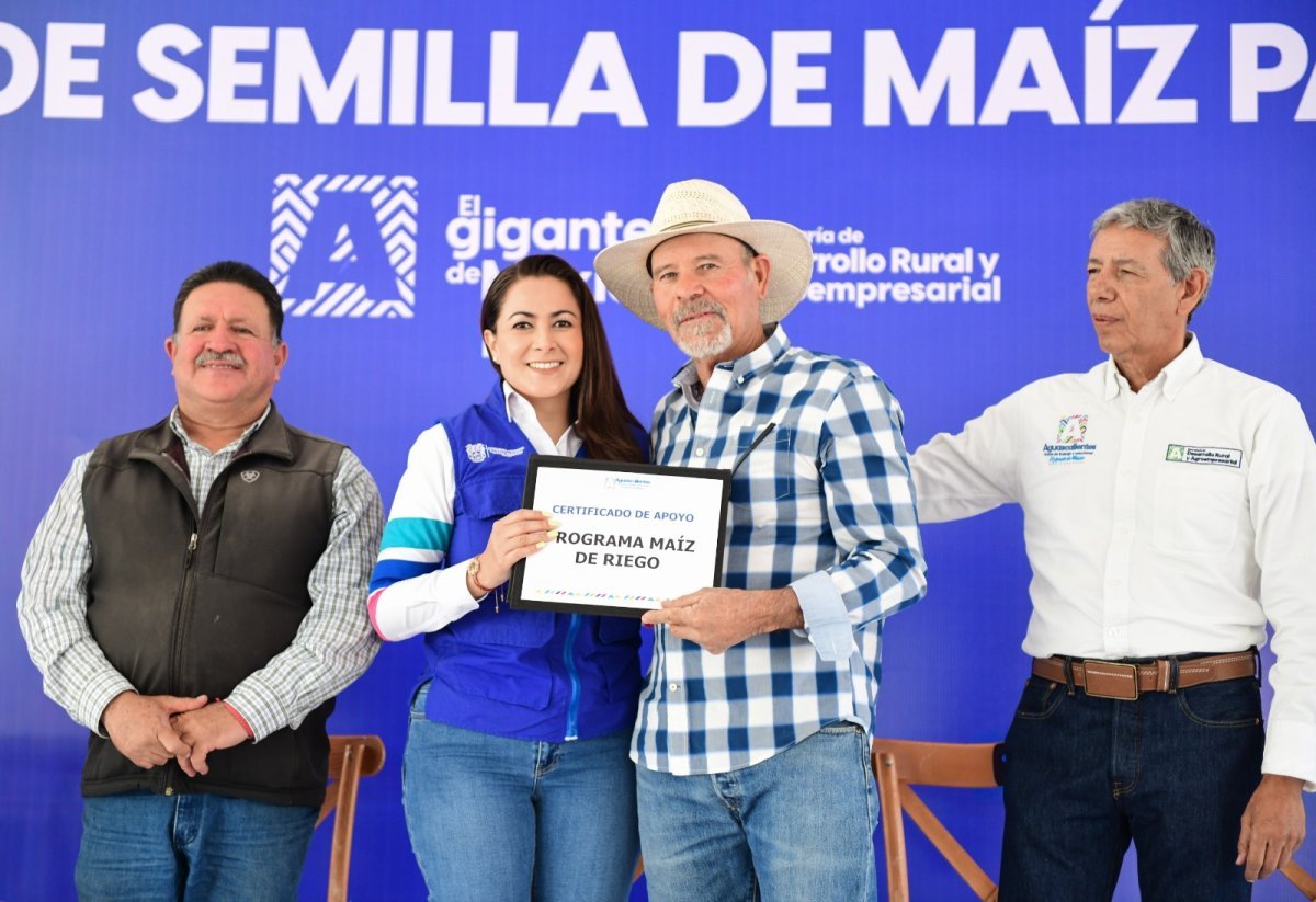 Campo de Aguascalientes: crecen apoyos 15% y agroindustria 10% en el sexenio de Tere Jiménez