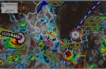 Guerrero prevé lluvias ligeras a moderadas en Sierra, Centro y Montaña este jueves