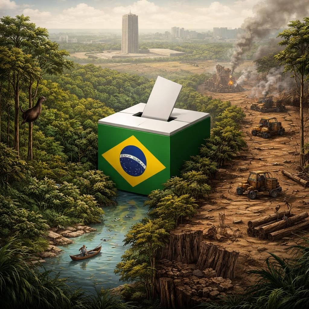 Elecciones en Brasil definirán el futuro de la Amazonía: Lula y Flávio Bolsonaro, visiones opuestas