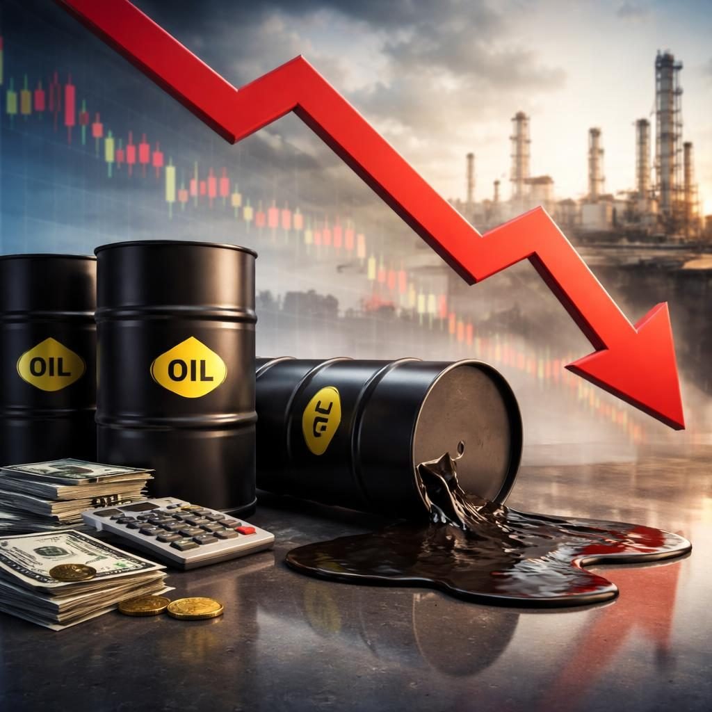 Petróleo cae más de 3 dólares tras debate en la UE sobre liberar reservas de gasóleo y crudo