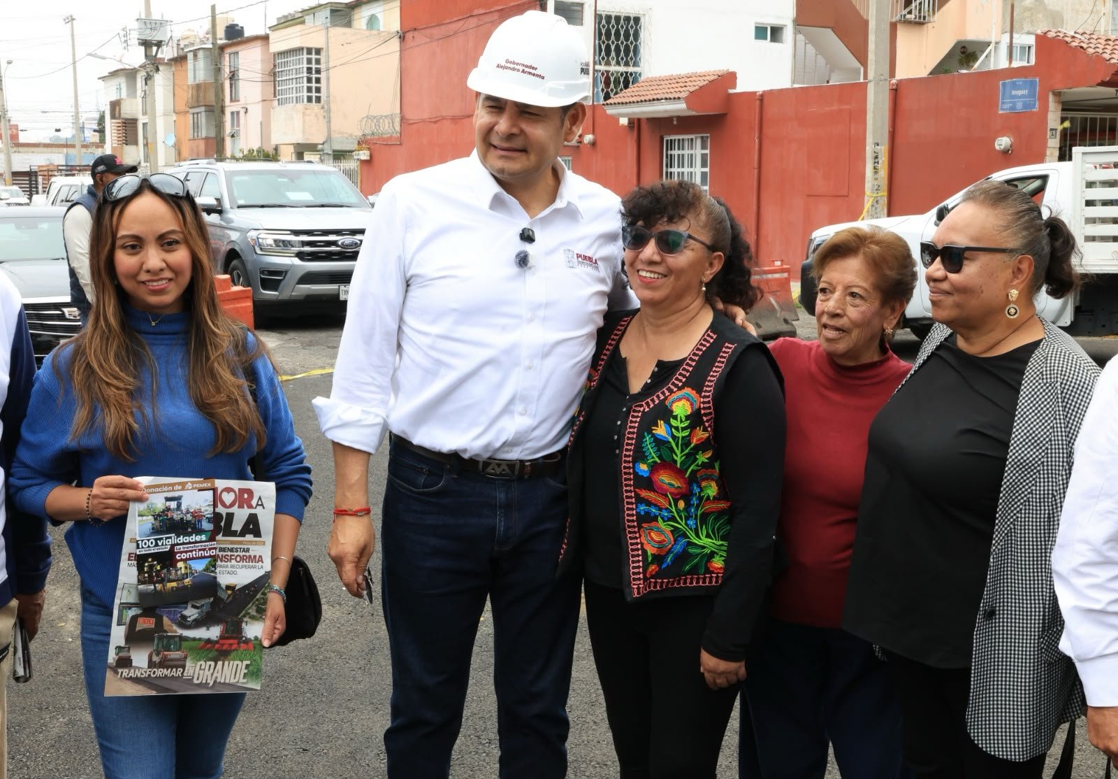 Puebla rehabilita 76 vialidades en 2026; 18 Poniente lleva 61% de avance
