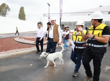 Célula de Bienestar Animal en Puebla registra 88% de avance y abrirá en tres semanas