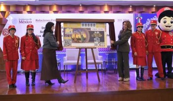 Lotería Nacional dedica billete a los 200 años del Consulado de México en Nueva York