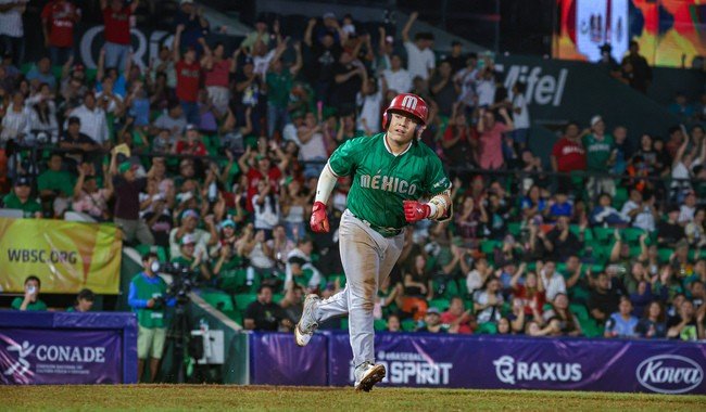 México vence 7-1 a Estados Unidos en entradas extra en el Mundial de Beisbol Sub-15