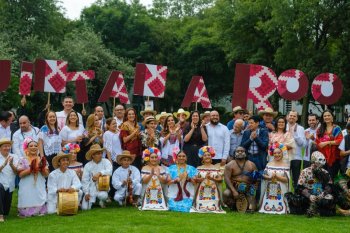 Quintana Roo lleva su cultura maya a Los Pinos con muestra de arte, cocina y tradición