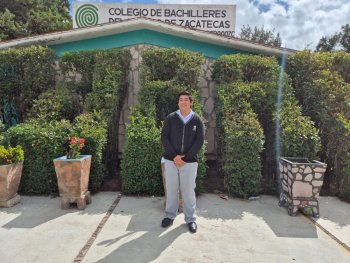 Estudiante del Cobaez representa a Zacatecas en Olimpiada Regional de Matemáticas en Guanajuato