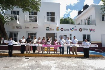 Inauguran en Cozumel el Centro DIF PILARES con capacidad para 75 personas