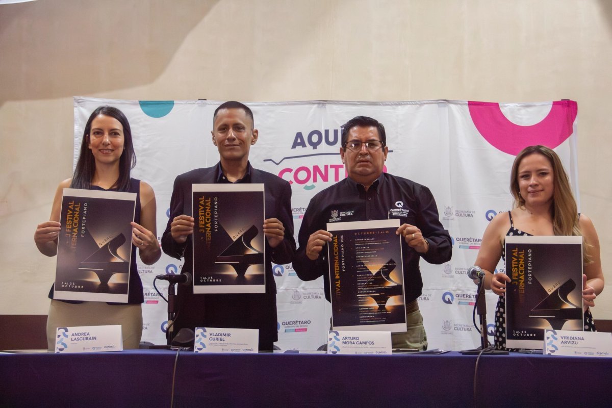 FortePiano Querétaro 2026 reúne a pianistas nacionales e internacionales del 1 al 25 de octubre