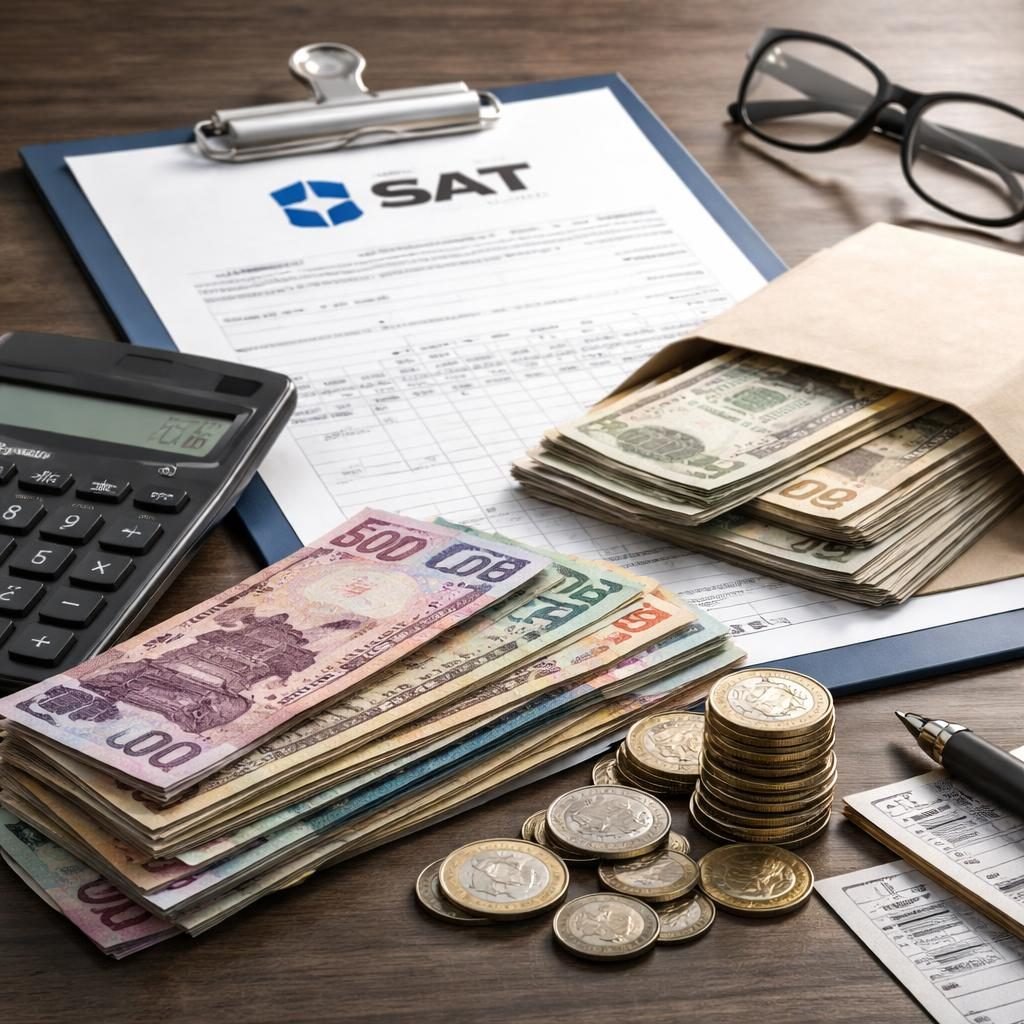 Pagos en efectivo y SAT: qué se debe declarar y cómo evitar problemas fiscales