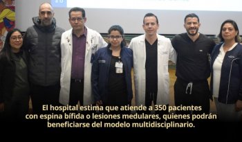 Hospital Infantil de México abre clínica para espina bífida y lesiones medulares