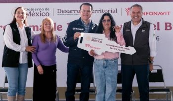 Infonavit entrega 303 viviendas a familias de Lerdo, Durango, dentro del Programa de Vivienda para el Bienestar