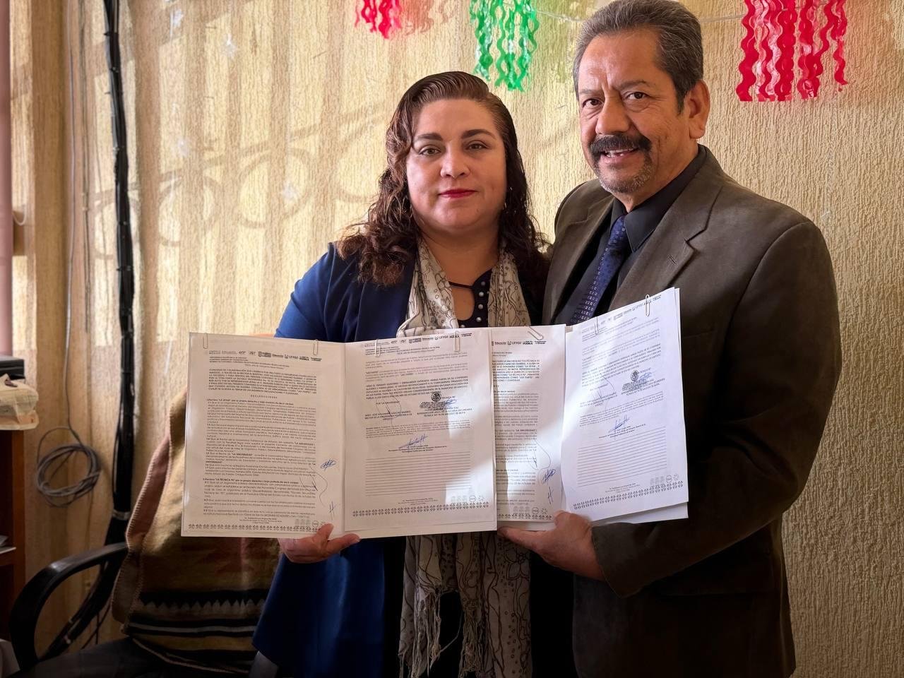 UPAM y Secundaria Técnica No. 90 firman convenio de vinculación académica en Amozoc