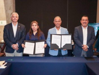 Conalep Puebla II firma convenio con hotel Best Western San Pedro para prácticas y educación dual