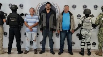 Detienen en Morelia a tres presuntos extorsionadores de transportistas